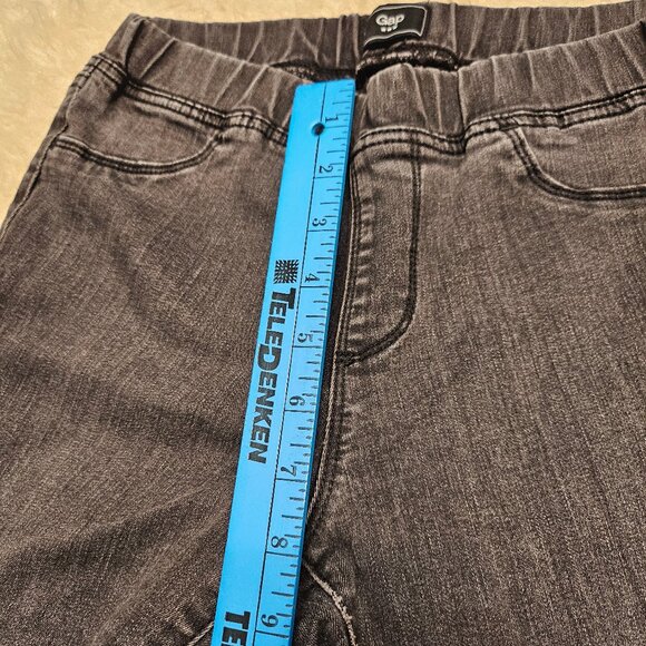 Gap Women's Black Skinny Elastic Waist Denim Jeans Size: XS - Picture 5 of 9